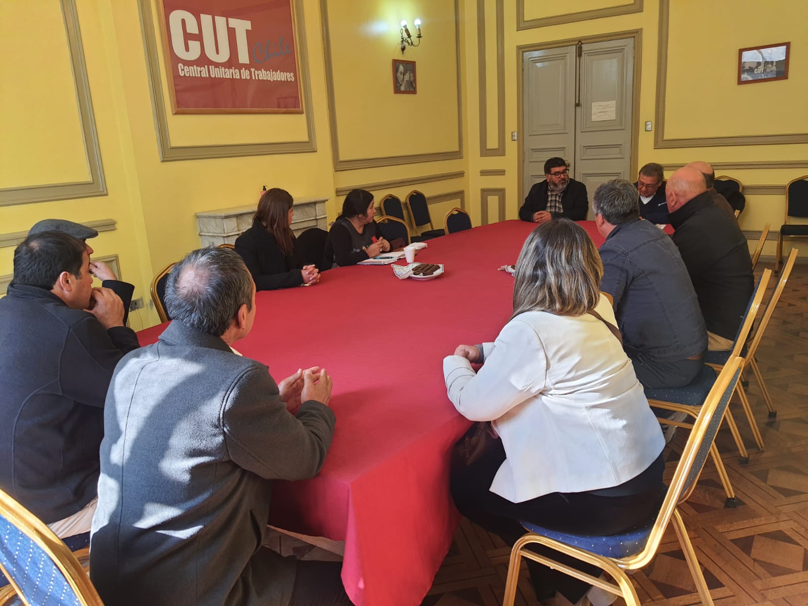 Los directivos lograron el objetivo de reunirse con la Ministra de Minería.